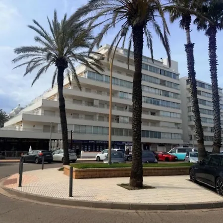 En Primera Linea De Playa Con Piscina Y Terraza En - Es-204-5 Appartement Roses
