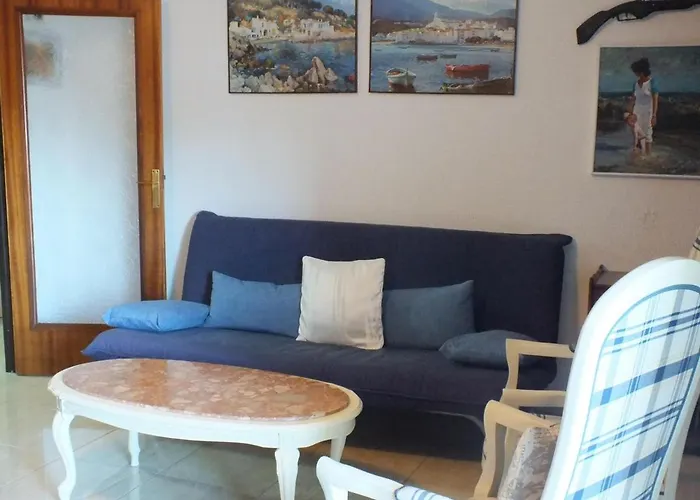 Apartamento En Primera Línea De Playa Con Piscina Y Terraza En - Es-204-5 Roses